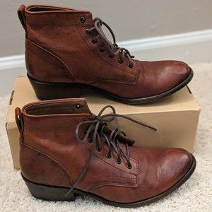 FRYE Carson Lace-up boots Brown 7